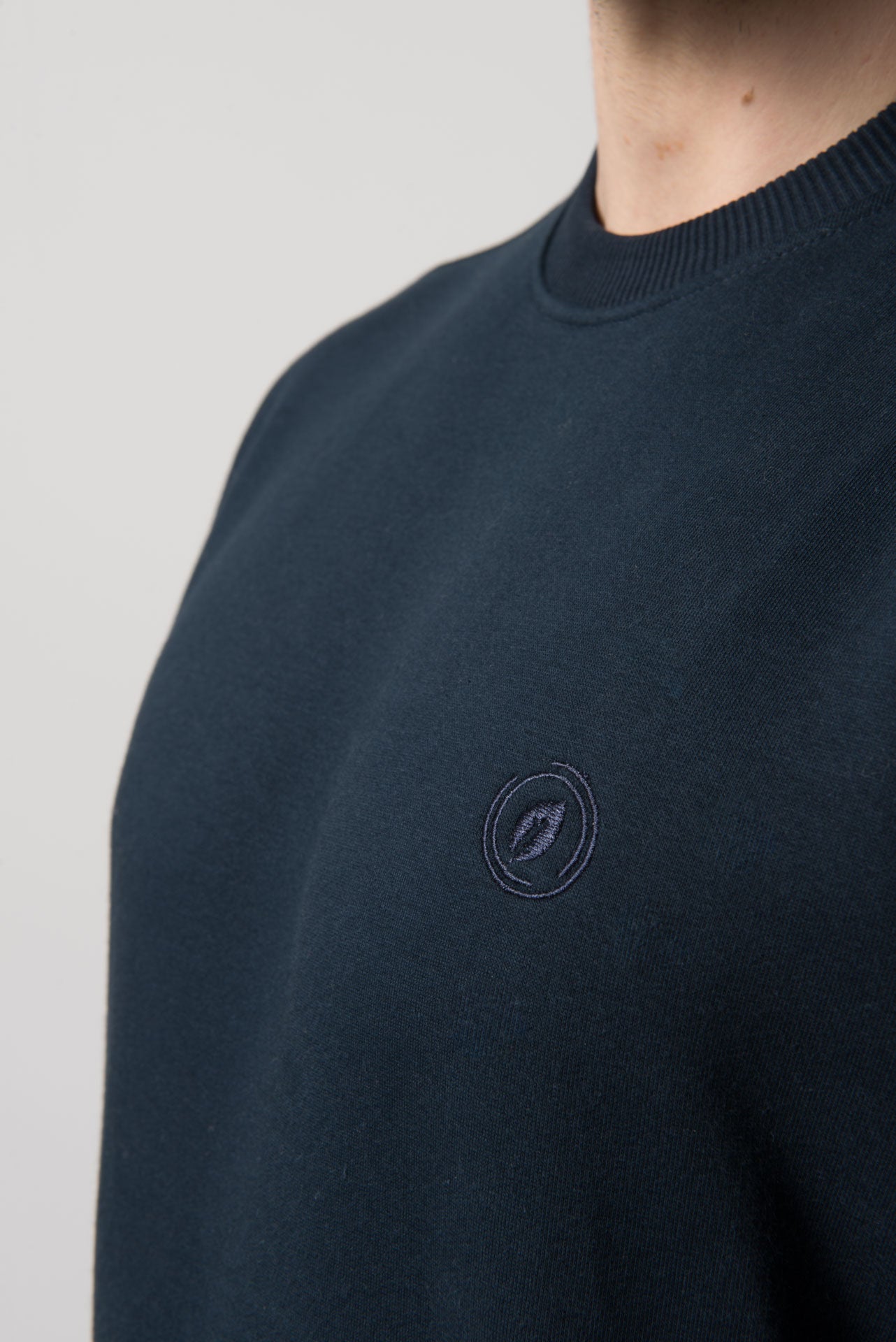 OL Sweatshirt in Cotton Navy