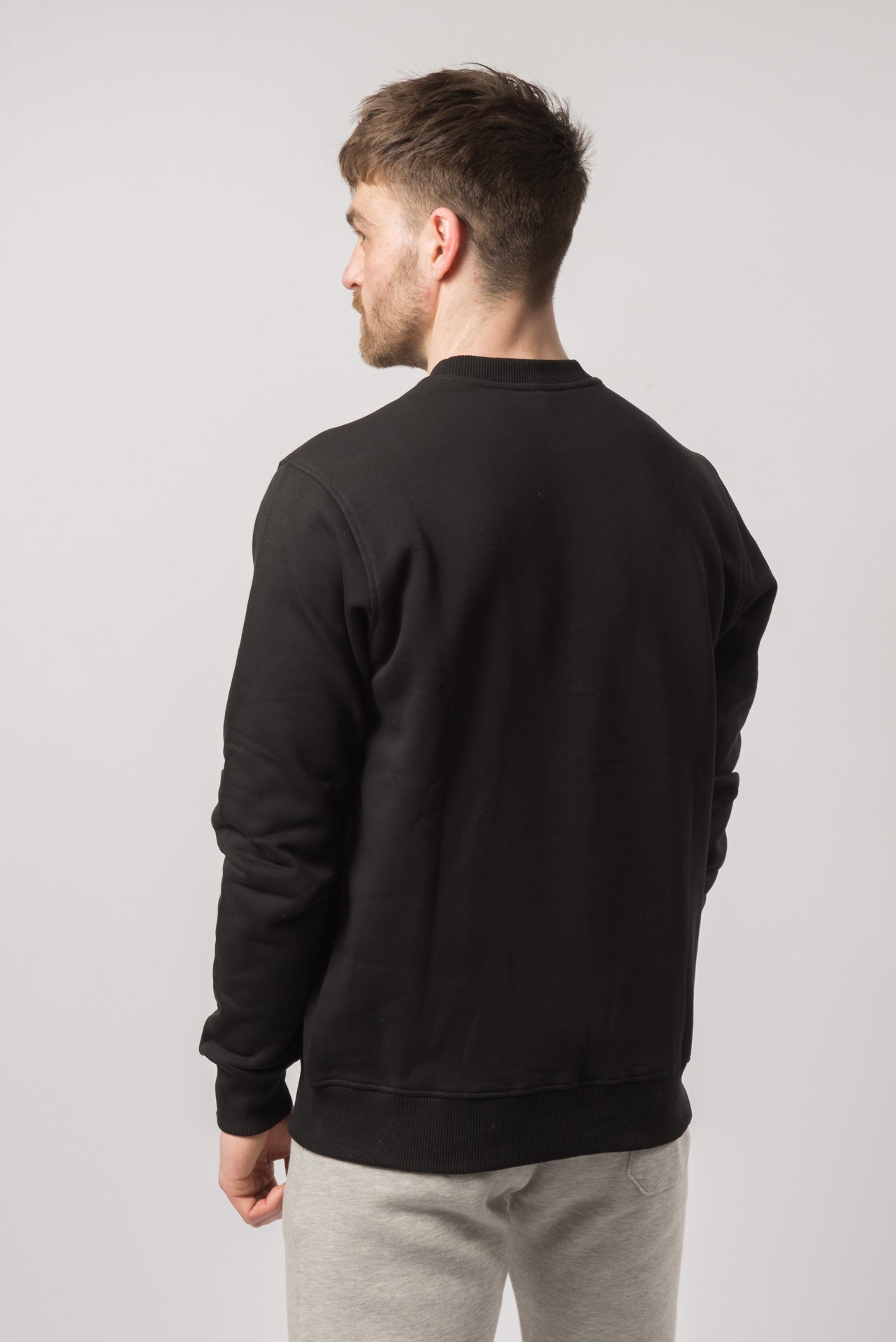 OL Sweatshirt in Cotton Black