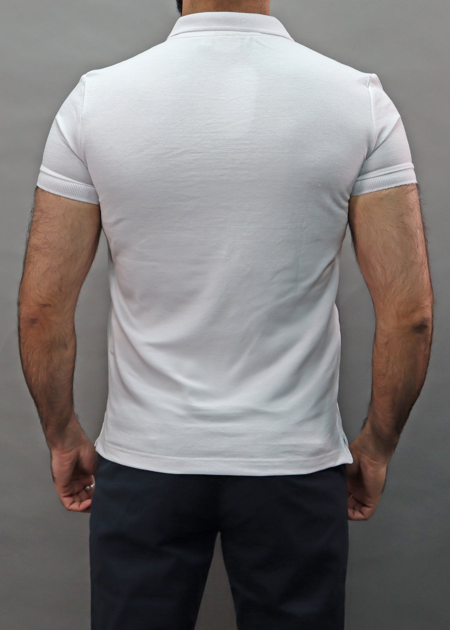 OL Slim Fit Polo Shirt White