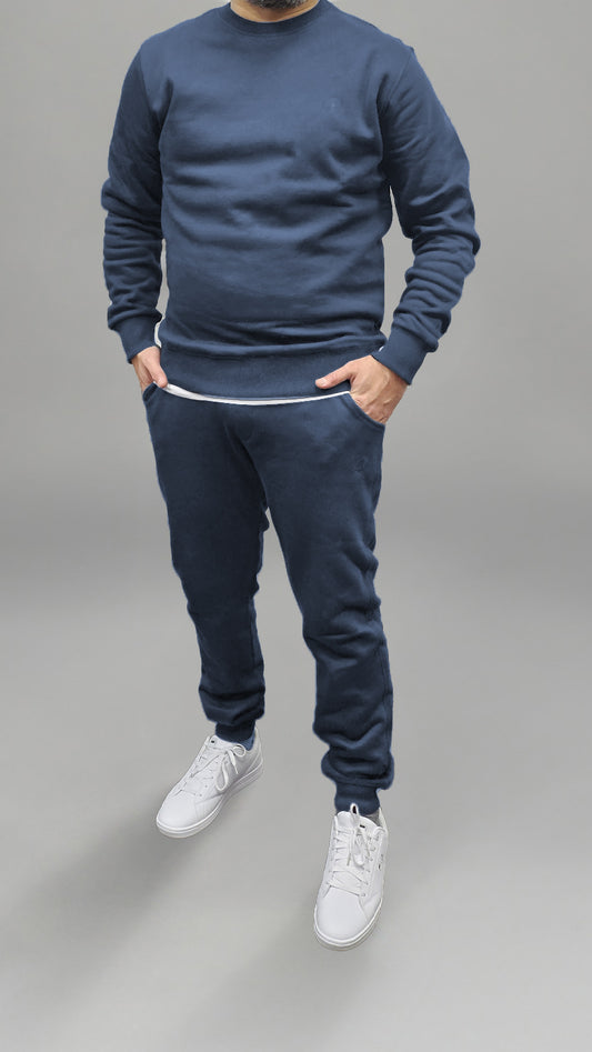 OL Sweatshirt in Cotton Navy