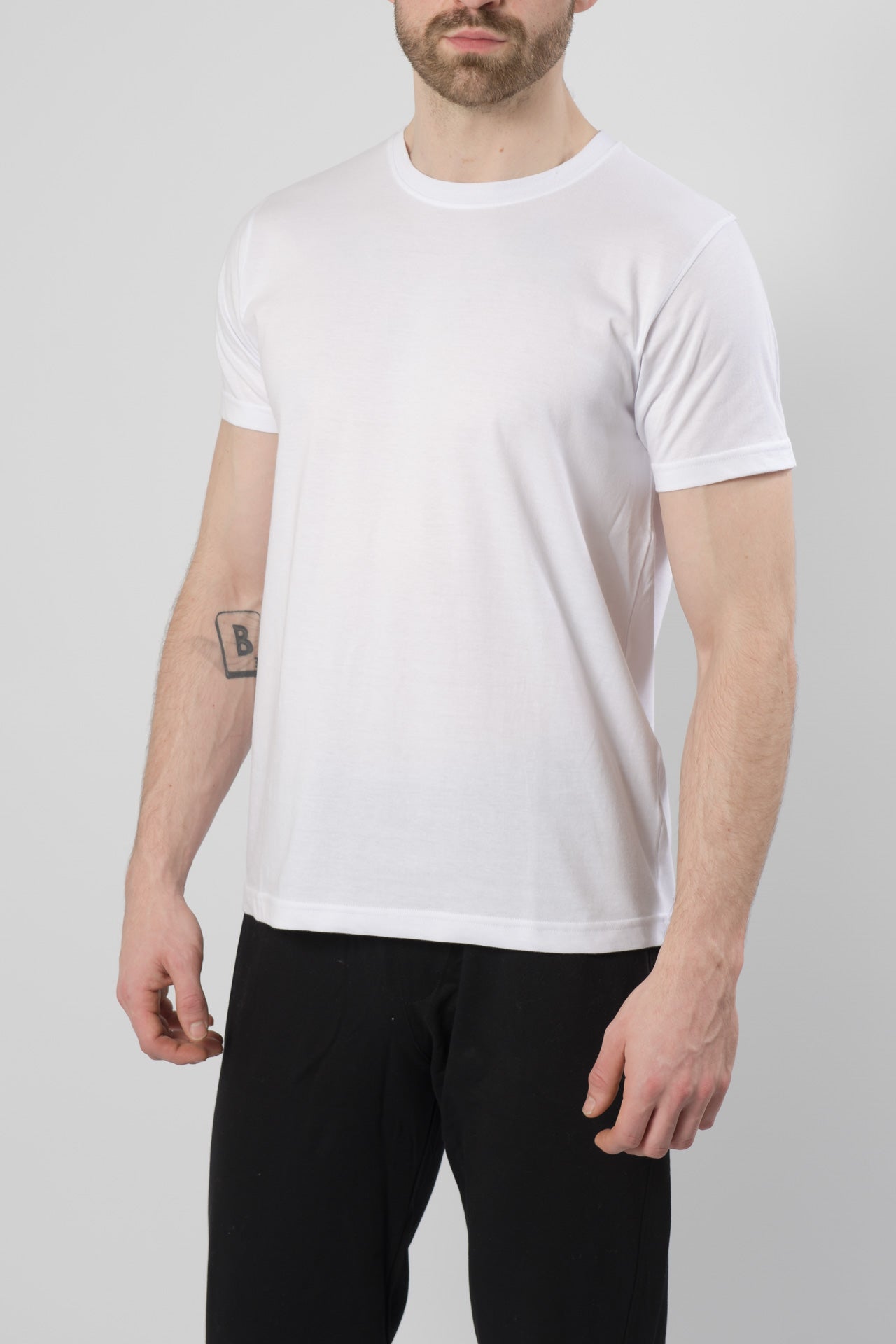 Pure Cotton Crew Neck T-Shirt